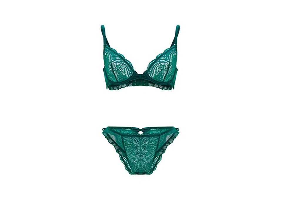 Zümrüt Yeşili İç Giyim Takımı